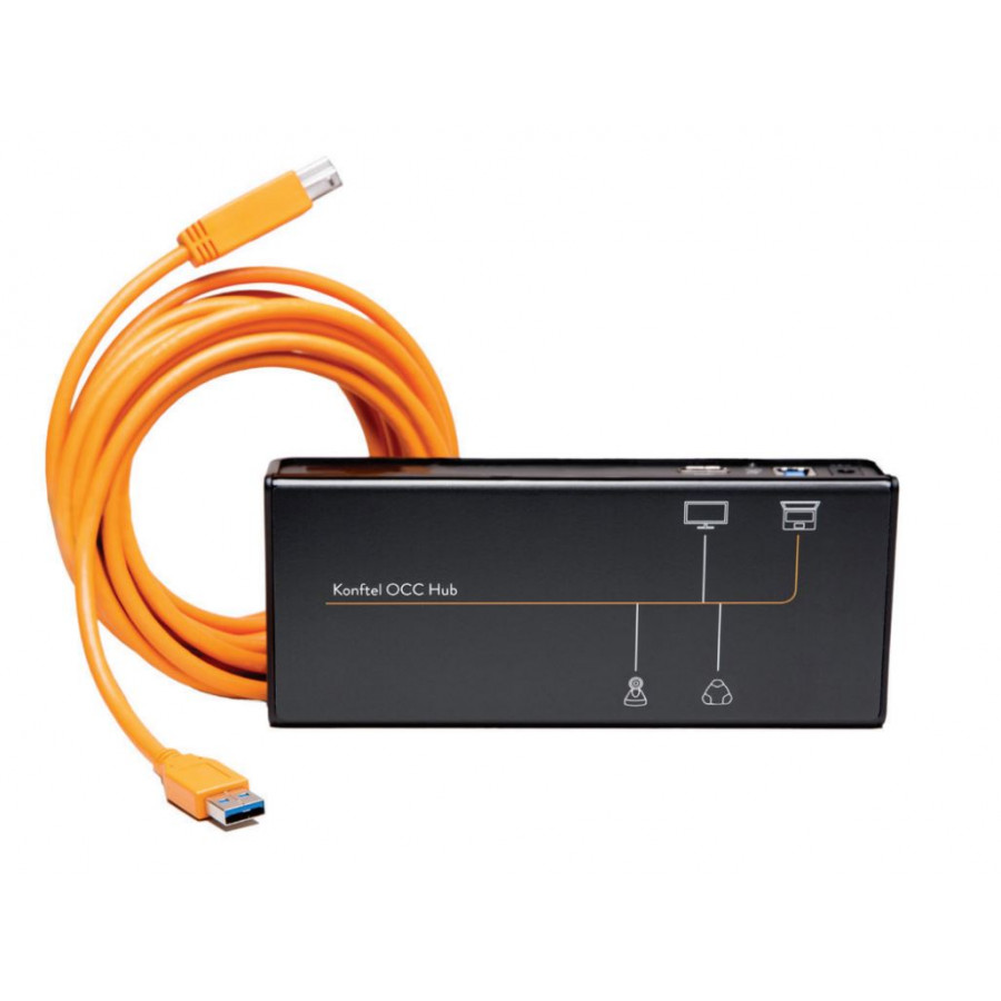 Хаб Konftel OCC для подключения устройств видеоконференцсвязи к ПК (3x USB 2.0, 1 x HDMI)